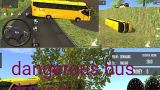 🙀🤪Bus simulator driving gameplay🤠#bus #vilalvideo #AAKZONES🎄🌲✨ screenshot 3
