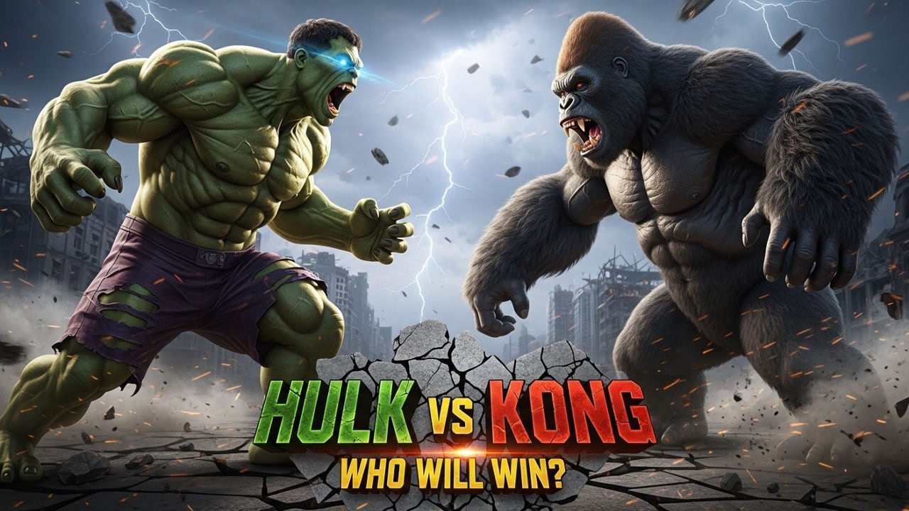 Hulk vs King Kong – Who Will Win?