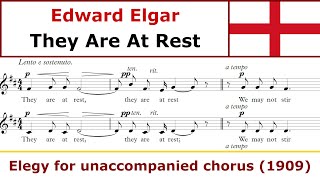 Edward Elgar - They Are At Rest (Tenebrae) chords