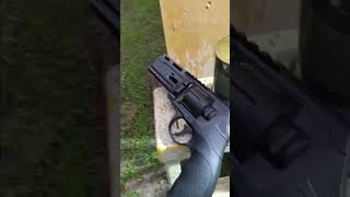 unboxing TR 50 caliber CO2 airgun testing it out