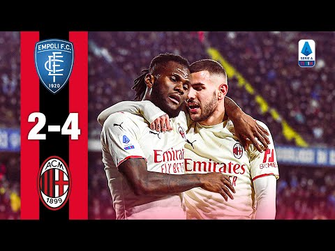 Kessie, Florenzi, Theo Hernández | Empoli 2-4 AC Milan | Highlights Serie A