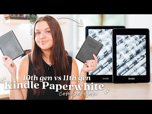 📖 Kindle Paperwhite Comparison | 10th Gen vs 11th - YouTube