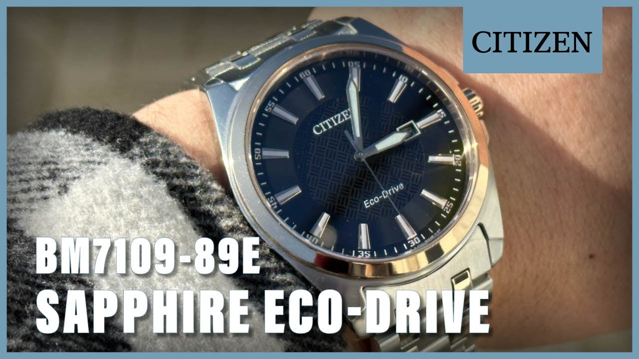 Unboxing The Citizen BM7109-89E - YouTube
