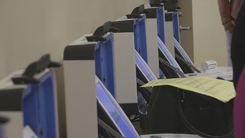 Election officials along the border are putting their voting machines to the test