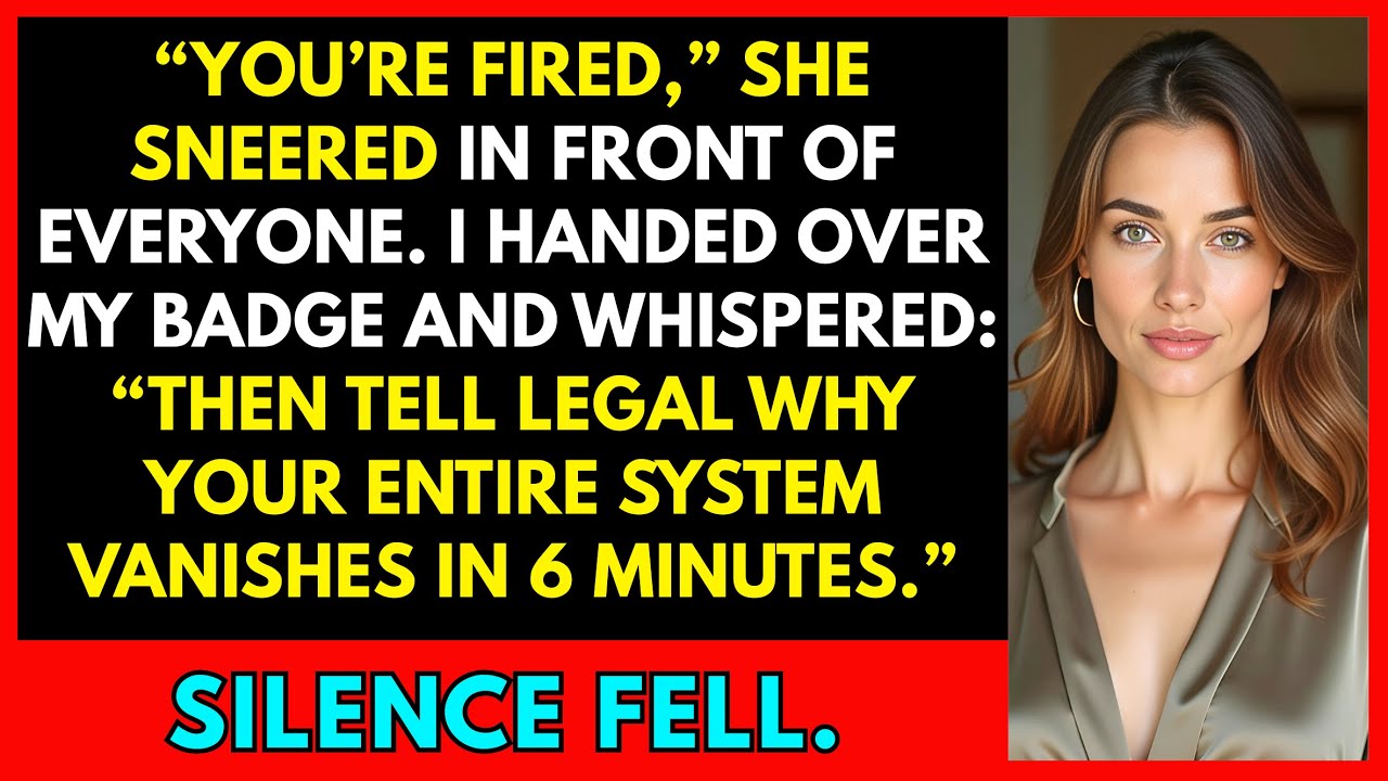 My Manager Fired Me Publicly — But They Were the Ones Exposed in the