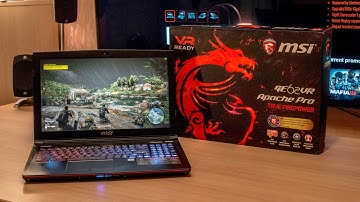 MSI GE62VR 6RF Apache Pro UNBOXING (GTX1060 Sülearvuti)