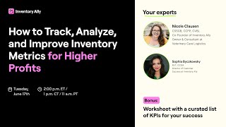 How to Track, Analyze, and Improve Inventory Metrics For Higher Profits