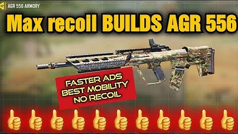 BEST Overpower AGR 556 GUNSMITH Loadout/Class Setup! HIGH ACCURACY, NO RECOIL!, || COD Mobile