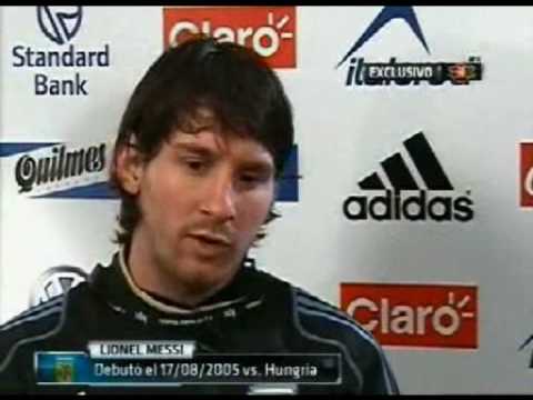 Messi - Entrevista "No hay nada ms lindo que te qu...