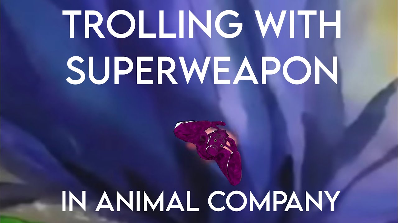 I TROLLED LITTLE KIDS USING A SUPERWEAPON (Animal Company Vr
