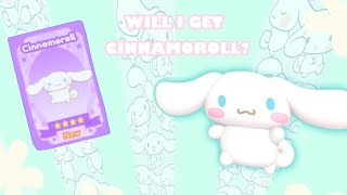 Opening Over 300 Gacha Tickets To Get CINNAMOROLL! | Roblox My Hello Kitty Cafe