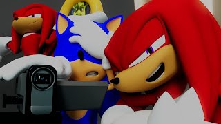 Sonic and (Knuckles x2) Prank Movie Sonic | Sasso Studios