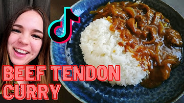 Melt in your mouth Japanese Beef Tendon Curry recipe video