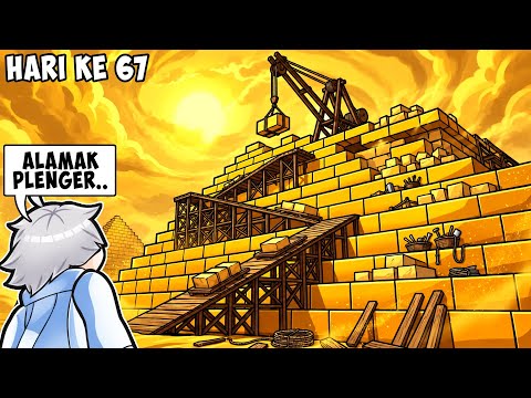 I Tried Building a 171,700 Block PYRAMID ALL BY MYSELF in Roblox!