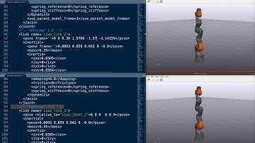 Pose Frame Specification for SDFormat 1.7 : IIWA14 in Drake and Director