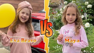 Eva Bravo Play VS Maya (Maya and Mary) Transformation  New Stars From Baby To 2023