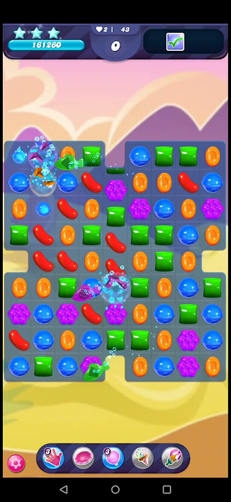Candy Crush Saga Level 43 Part 3 | No Boosters | ⭐⭐⭐ #candycrushsaga #candycrush #games