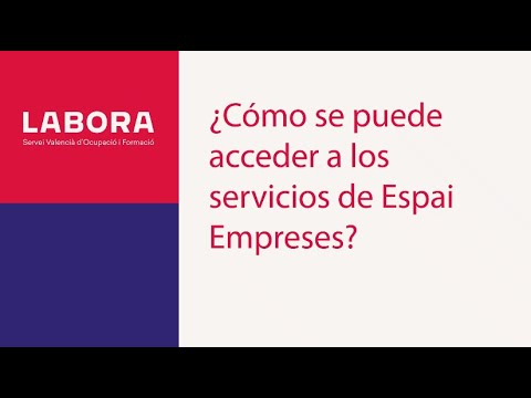 ¿Cómo se puede acceder a los servicios de Espai Empreses?