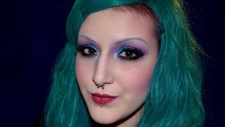 Mermaid Inspired Makeup Tutorial by Lena Lednicka