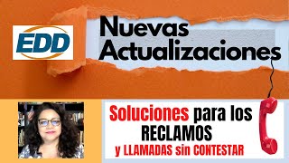 EDD NUEVAS ACTUALIZACIONES Y SOLUCIONES PARA RECLAMANTES DE DESEMPLEO PUA/PEUC