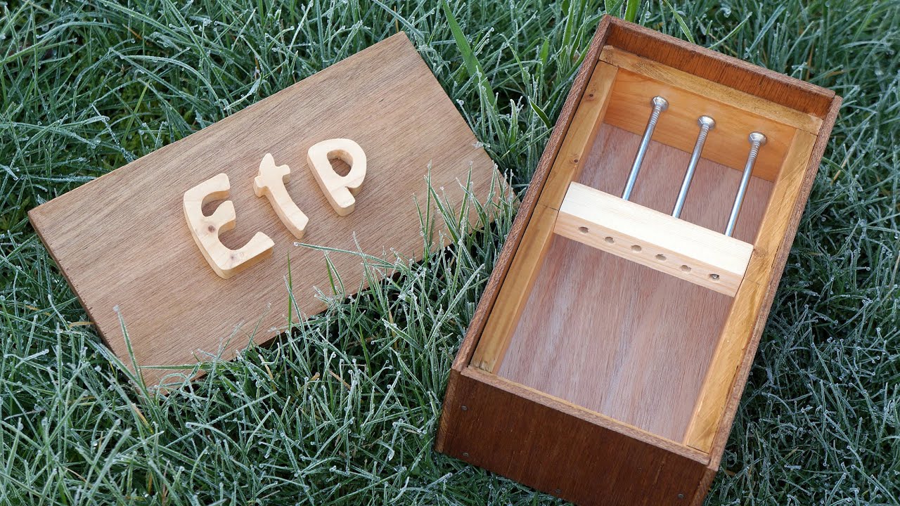 Boîte secrète (casse tête) à fabriquer DIY !!! - YouTube