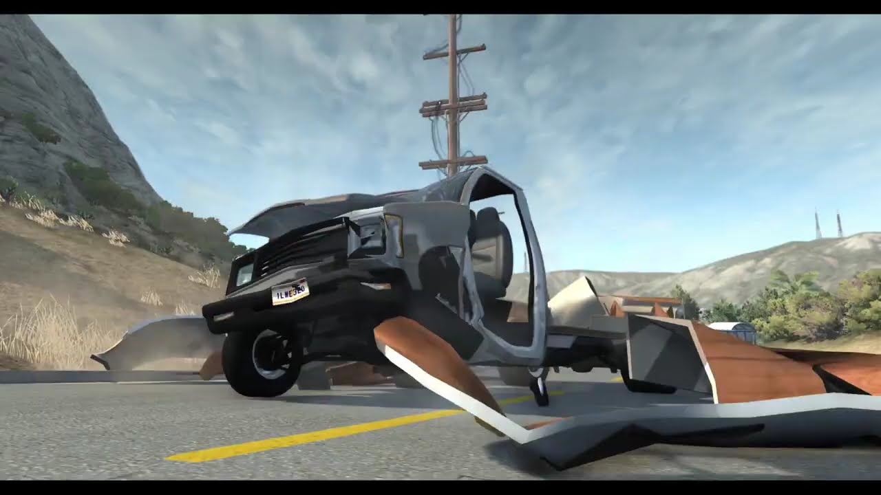 Camper Crashes #1 - BeamNG DRIVE