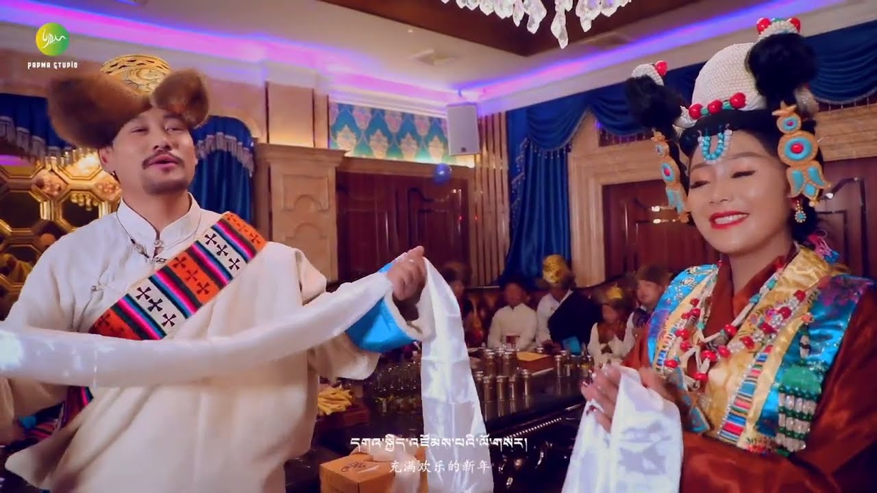 Tibetan New Song 2022 བོད་ཀྱི་ལོ་གསར། ལེན་མཁན་ བྱམས་པ། བསྟན་འཛིན་དབང་མོ། By Jampa and Tenzin Wangmo