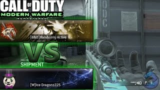 Randomly Active sings us a song! 1v1 Quickscoping COD 4 MODERN WARFARE REMASTERED