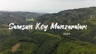 Samsun Köy Manzaraları…Canik’te Bir Yer…Drone Çekimi (DJI Mini4 Pro 4K Footage  - Village Views)