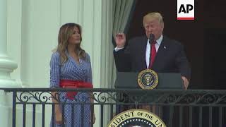 Trump thanks military at July Fourth picnic in Washington
