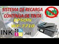 Instalar sistema de tintas continuo | Impresora Epson | WF-7710 WF-7720 | Inkchip | Chip virtual