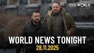 Zelenskyy’s Chief of Staff resigns amid large-scale corruption probe | World News Tonight