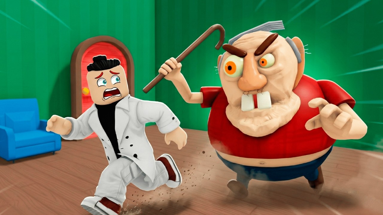 РОБЛОКС: ЗҰЛЫМ АТАДАН ҚАШУ! 😱