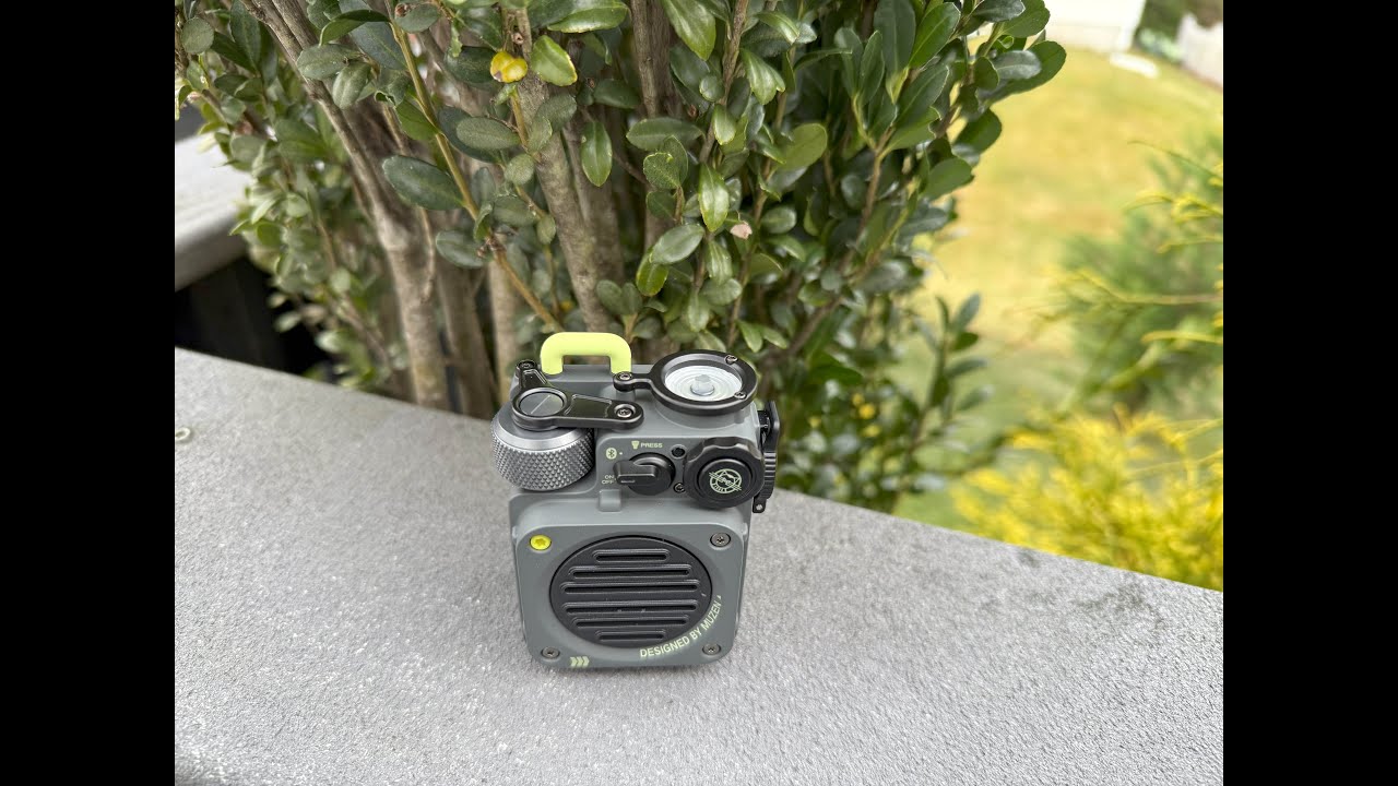 MUZEN Wild Mini Rugged Outdoor Portable Bluetooth Speaker Review and ...