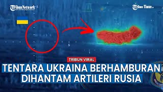 Detikdetik Kumpulan Tentara Ukraina Berhamburan Dihantam Tembakan Dari Atgm Kornet Rusia