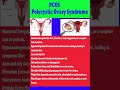 Symptoms of PCOS