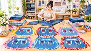 Don’t Throw Away Your Old Jeans! Turn Them Into a Beautiful Apron For Kitchen