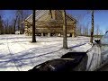 Barn build canceled due to winter storm