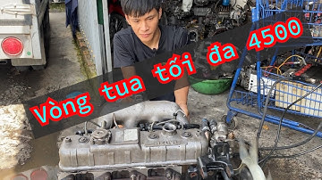 ISUZU 4JB1 đời xe tải NHR 1 tấn 25 mở hết công suất đc 4500vòng tua | ĐãBán |
