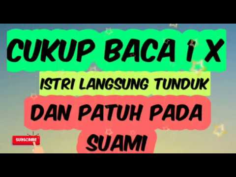 Doa Penunduk Istri Youtube