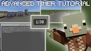 Advanced Timer Tutorial (/scoreboard & /titleraw) | Minecraft BE | No Mods Or Add-Ons