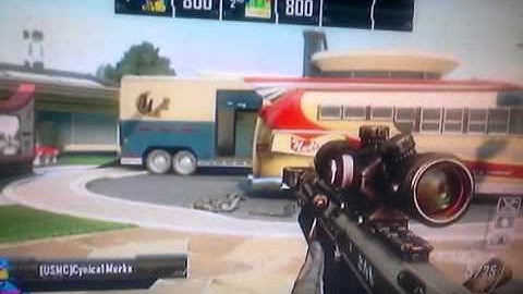 Black ops 2 quick scope 1v1