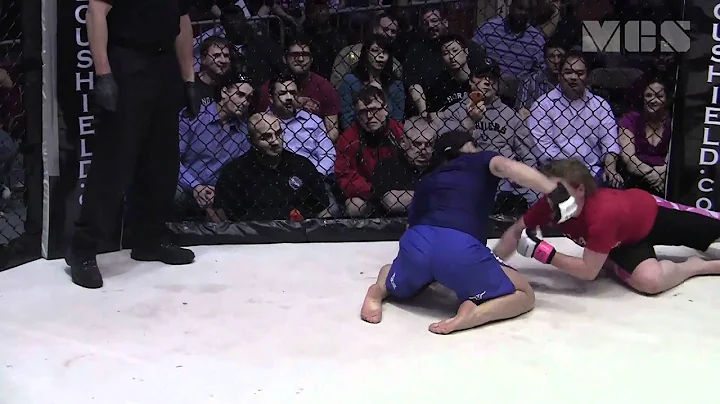 Bloody MMA girl fight!  Jimmy vs Seidner Rock em S...