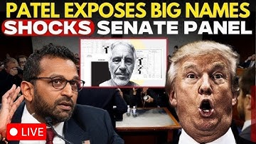Kash Patel LIVE: He Killed Epstein! | FBI Chief Drops BIG Shocker At Explosive House Hearing | US