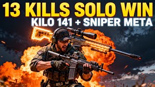 Kilo 141 + Sniper META — 13 KILLS Solo Win on Verdansk 💀🔥+ ЗБІР НА СТАНЦІЮ EcoFlow DELTA 3