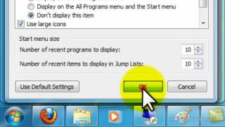 Add Run to the Start Menu Windows 7 and Vista