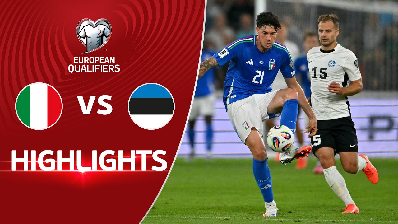 [Highlight] World Cup 2026 European Qualifiers : อิตาลี vs เอสโตเนีย (06-09-68)