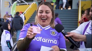 🟣 Nuestras hinchas vivieron el Día de la Mamá Leona en el estadio Ester Roa