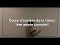 Optiours  bts ol  rvisions 1ere anne analyse vision  cours complet