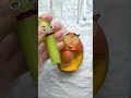 Mango Gives Birth To Zucchini And Tomato C Section Babies Birth Fruit Surgery Shorts 